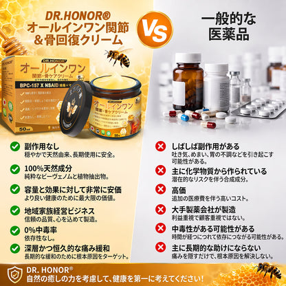 JP DR.HONOR® オールインワン 関節＆骨サポートクリーム🎉🎉 （中高年の方のために特別設計）