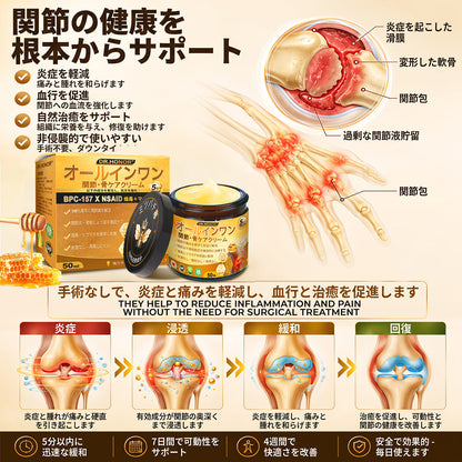 JP DR.HONOR® オールインワン 関節＆骨サポートクリーム🎉🎉 （中高年の方のために特別設計）