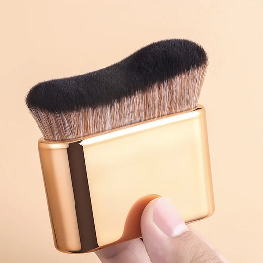 Makeup Brush for Contouring Tanning Liquid Foundation Cream Blush Soft Bristle Multi-purpose Makeup Tool for Days