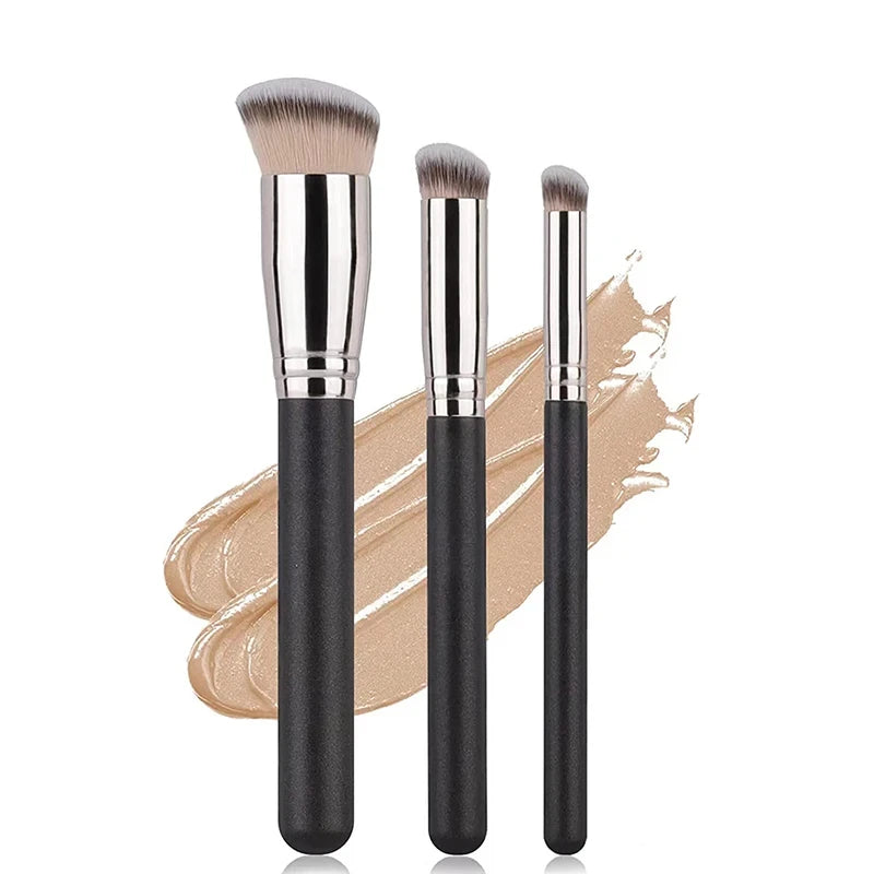 Makeup Brush-Foundation Concealer Brush Premium Contour Blusher Brushes Flawless Under Eye Dense Face Makeup Brush for Blending
